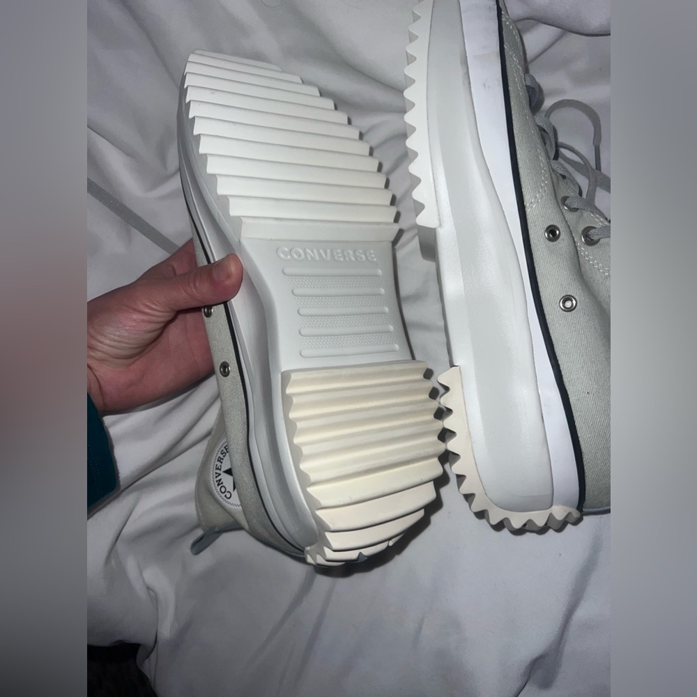 Converse Split run star hike hi top spike sole chucks 13 NWOB - Picture 5 of 6